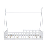 House Shaped Design Bed With Fence