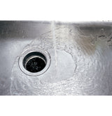 GE DISPOSALL 3/4 HP Continuous Feed Garbage Disposer with Power Cord, Stainless Steel Grind Components, 2700 RPM - Black