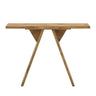 Console Table With V - Shaped Base