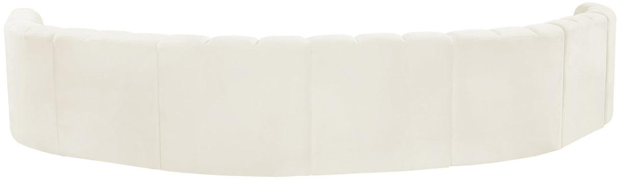 Arc - Velvet 8 Piece U-Shaped Modular Sofa