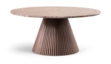Cindra - Genuine Marble Top And Iron Base Table