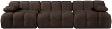 Orin - Velvet 3 Piece Modular Sofa