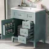 Modern Bathroom Vanity With Sink Combo, 3 Drawers