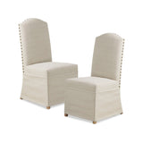 Dining Chair With Skirts (Set of 2) - Beige