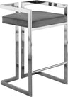 Ezra - Stool with Chrome Legs (Set of 2)