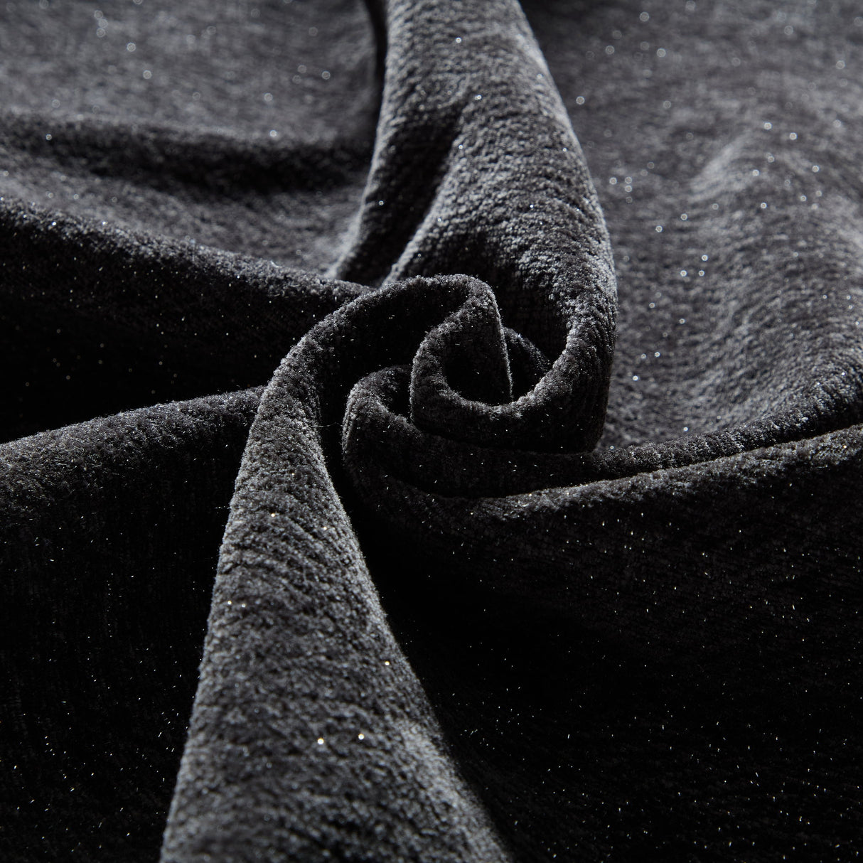 Modern Oversized Modular Sectional Sofa, Sparkling Chenille Fabric Soft Cushions With 2 Pillows