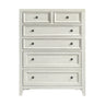 6 Drawer Chest With Knobs And Smooth Slides