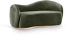 Gustavo - Velvet Upholstered Loveseat