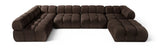 Orin - 6 Piece Modular Sectional (3 Modular Chairs, 2 Corner Chairs & Ottoman)