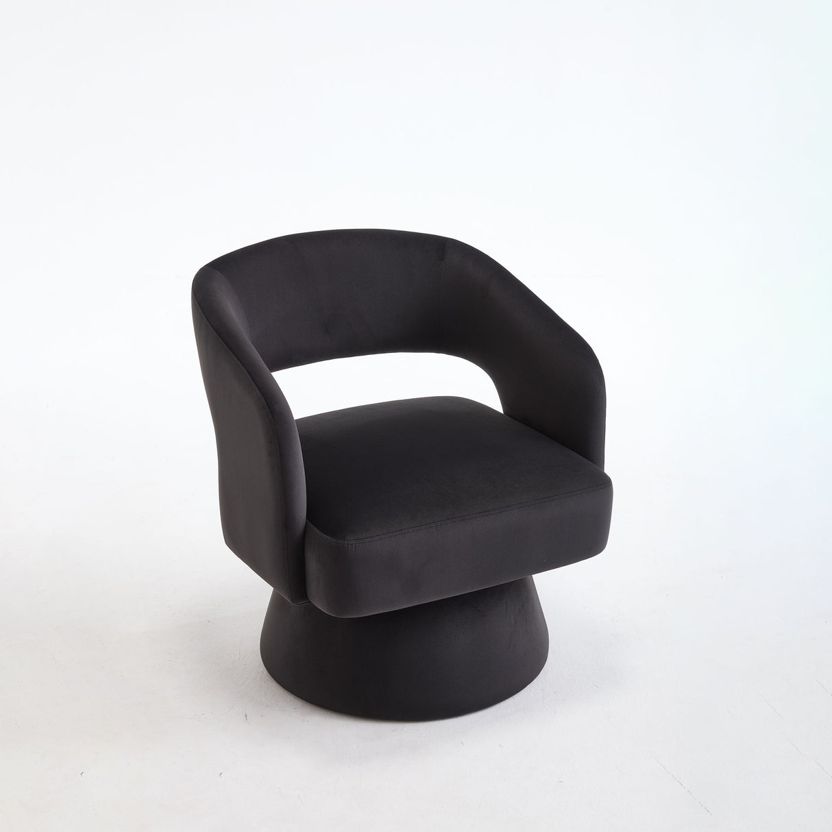 Swivel Barrel Chair With 360 Degree Rotation