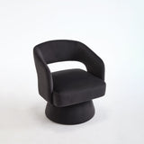 Swivel Barrel Chair With 360 Degree Rotation