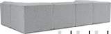 Ollie - 6 Piece Modular Sectional