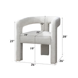 Lomas - Boucle Side Chair (Set of 2) - Beige