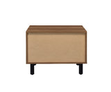 Trolgar - Accent Table - Brown Oak & Black