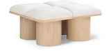 Pavilion - 4 Piece Modular Bench With Natural Base