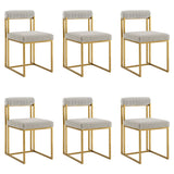 Anastasia - Dining Room Chair Set With Gold Frame