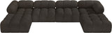 Ames - 6 Piece Fabric Modular U-Shaped Sectional