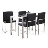 Fuji - High Back 5 Piece Dining Set