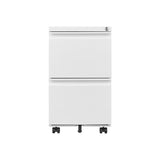 Office Storage Cabinet With 2 Drawers And Lock
