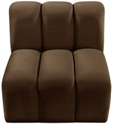 Arc - Velvet Straight Chair