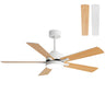 Reversible DC Motor Ceiling Fan With Dimmable LED Light For Living Room