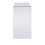 Noralie - 32" Console Cabinet - Mirrored & Faux Diamonds
