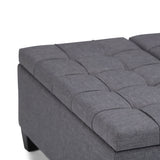 Harrison - Upholstered Coffee Table Storage Ottoman