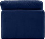 Indulge - Velvet Armless Chair