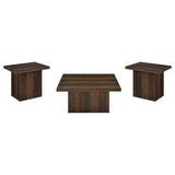 Eldridge - Coffee Table Set With Square Tops