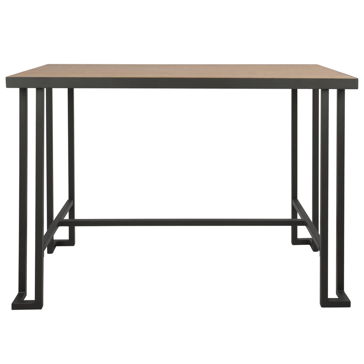 Roman - Counter Table - Gray And Natural