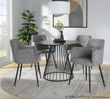 Canary - Cosmo Dining Table - Black Base