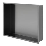Stainless Steel Shower Niche With Seamless Design For Bathroom Storage