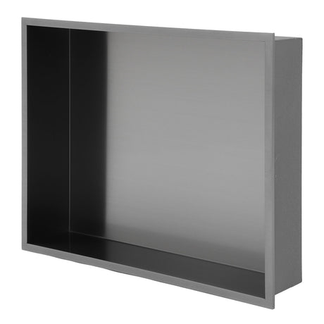 Stainless Steel Shower Niche With Seamless Design For Bathroom Storage