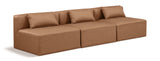 Cube - Modular 3 Seat Armless Sofa