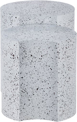 Dimple - Modular End Table - Terazzo Finish