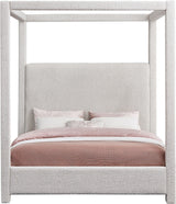 Eden - Boucle Fabric Upholstered Bed