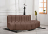 Arc - Faux Leather 3 Piece Modular Sofa