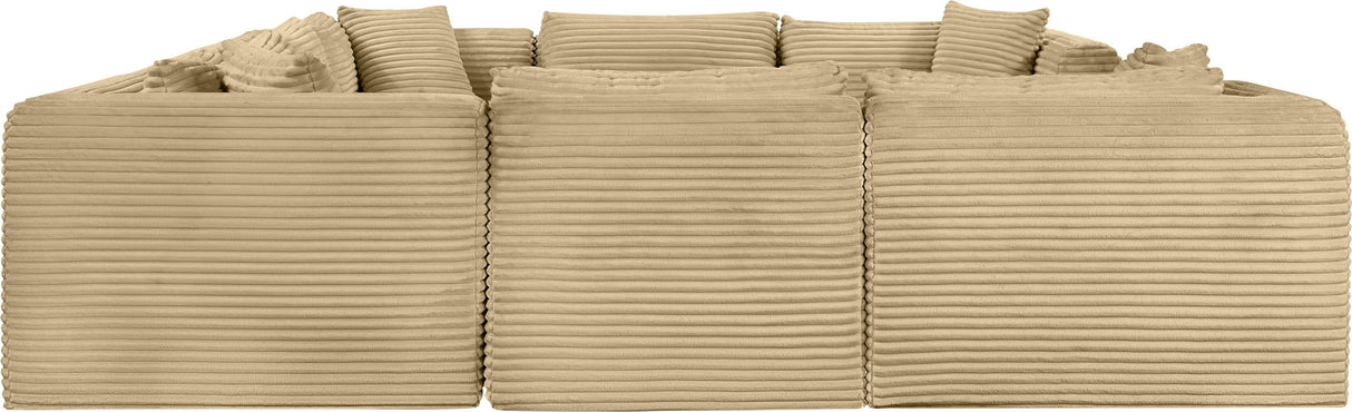 Shaggy - 8 Piece Modular U-Shaped Sectional