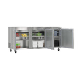 72 in. Three Door Commercial Undercounter Refrigerator 18 cu. ft. (KM-UCR-3DSS)