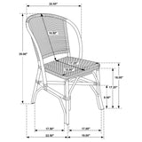 Chaucer - Dining Side Chair (Set of 2) - Brown