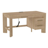 Desk With Contemporary Style - Tan