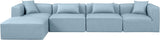 Cube - 5 Piece Modular Sectional With Chaise