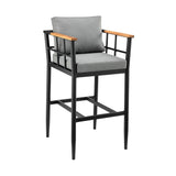 Wiglaf - Outdoor Patio Bar Stool