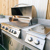 Summerset Sizzler Pro 32-in 4 Burner Built-In Natural Gas Grill w/ Rear Infrared Burner - SZRPRO32