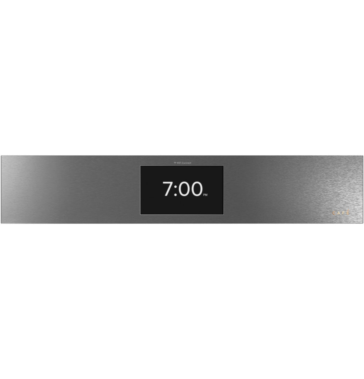 Café CKD70DM2NS5 double wall oven doors open