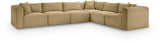 Shaggy - 6 Piece Modular Corner Sectional