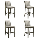 Nolan - 30" Bar Height Rubberwood Barstool