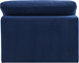 Comfy - Velvet Armless Chair