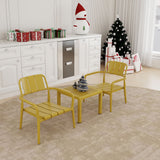 3 Piece Indoor / Outdoor Leisure Table And Chair Set