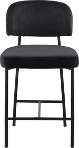 Zarelle - Performance Fabric Upholstered Counter Stool (Set of 2)